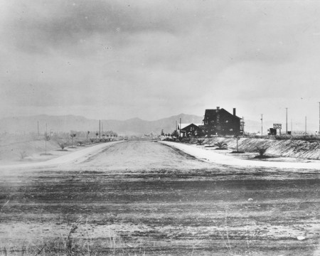 Looking North on Oxford Ave. (1 Block E. of Western) From Wilshire Bl. 1907